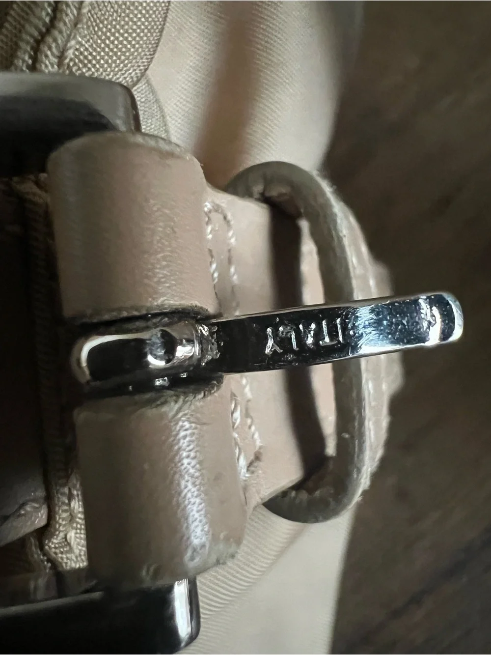 Prada Tan Nylon Messenger Bag with Adjustable Strap